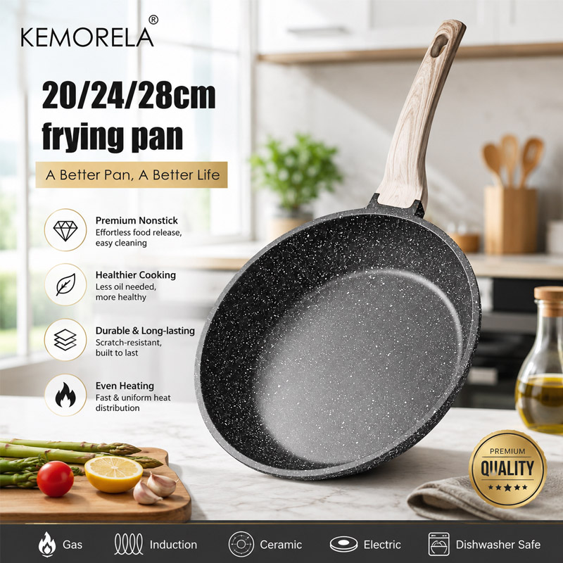 Electric Griddle Pancake - Sartén Antiadherente de 20/24/28 cm, Sartén