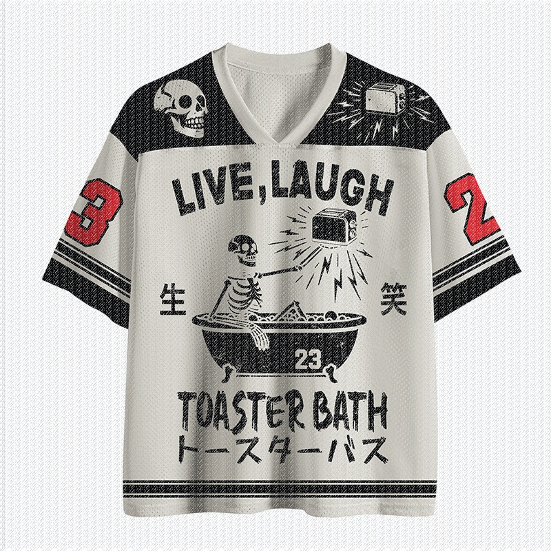 Bread Maker Machine - Camiseta de punto con cuello en