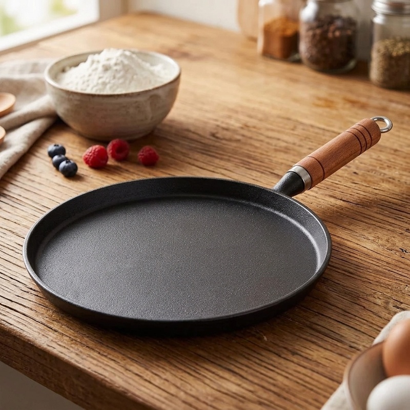 Electric Griddle Pancake - Sartén de hierro fundido de 20/23/26