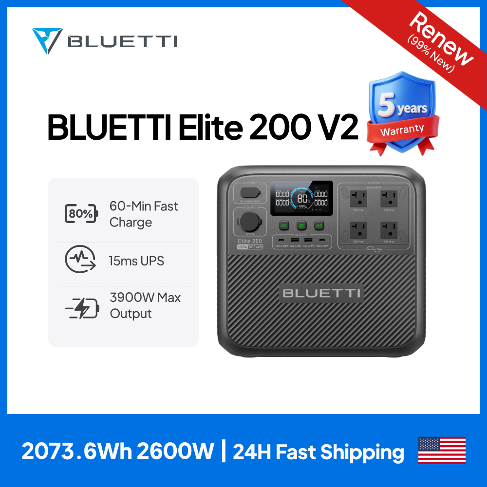 Bread Maker Machine - 【Renew】BLUETTI Elite 200 V2 Estación de