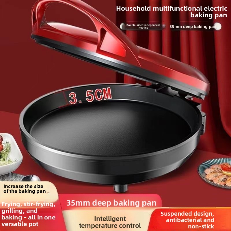 Electric Griddle Pancake - Plancha eléctrica, calentamiento de doble cara