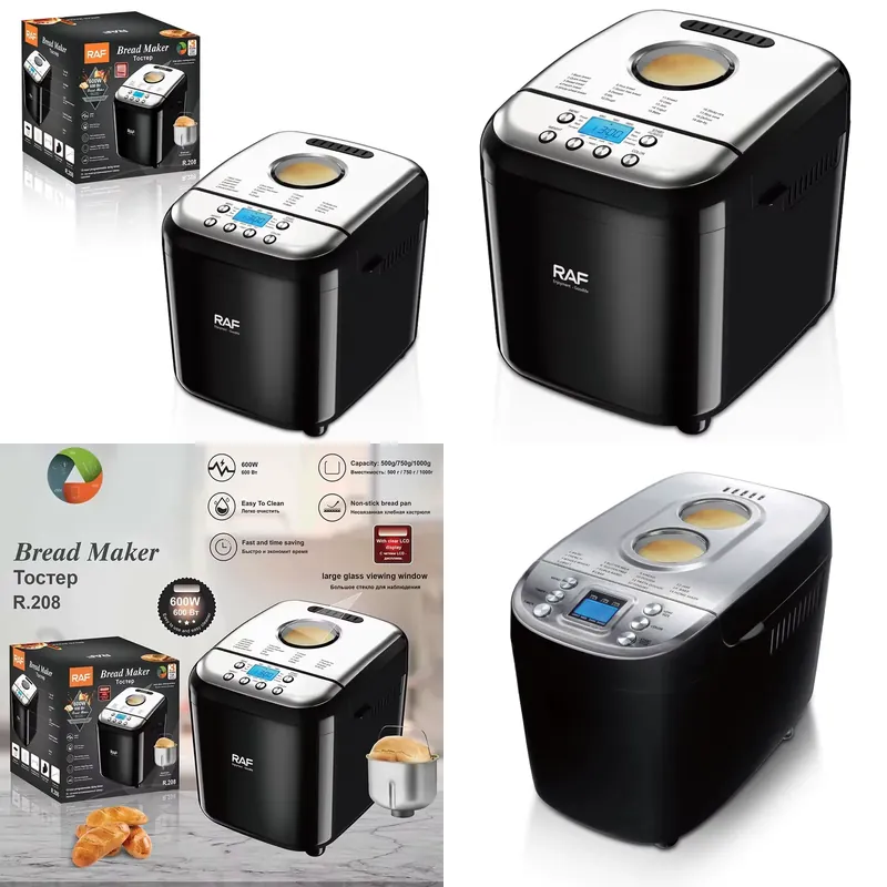 Bread Maker Machine - Máquina para Hacer Pan Multifuncional Inteligente
