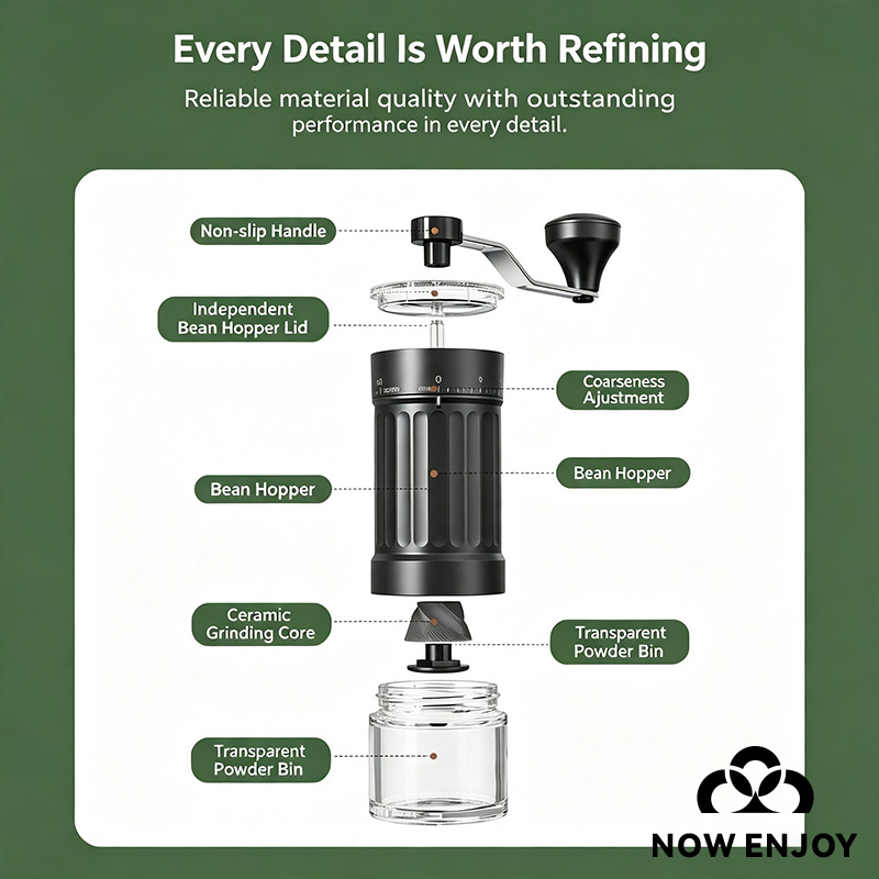 ¡DISFRUTA AHORA! Molinillo de  - Coffee Grinder Burr reseña y precio
