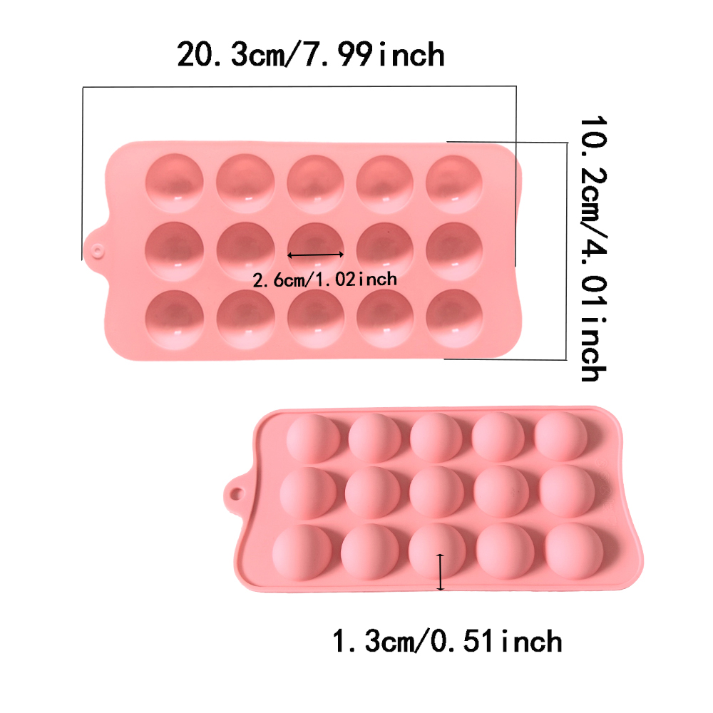 Molde semicircular de silicona - Kitchen Appliances Baking reseña y precio