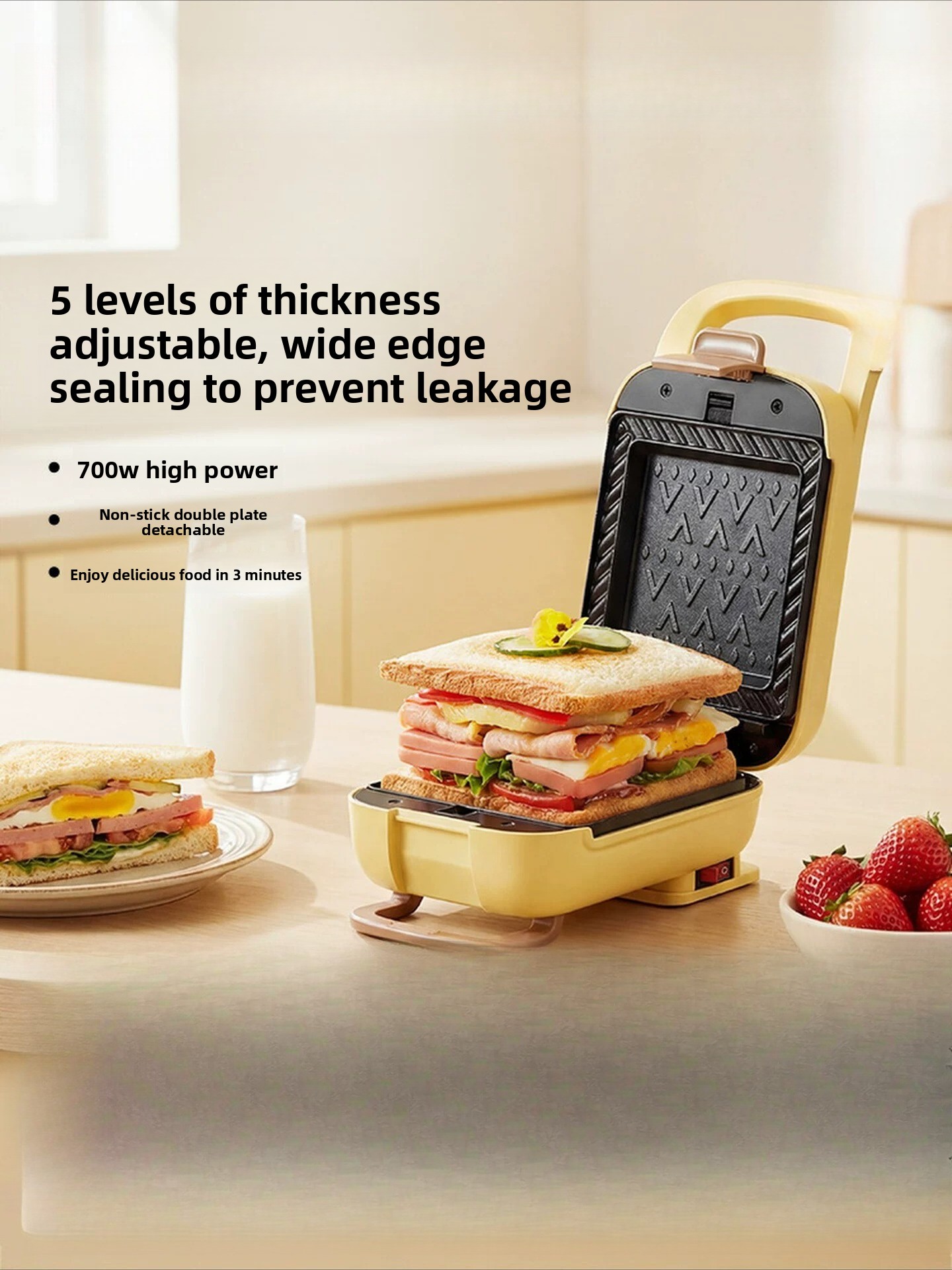 Máquina para hacer sándwiches  - Bread Maker Machine reseña y precio