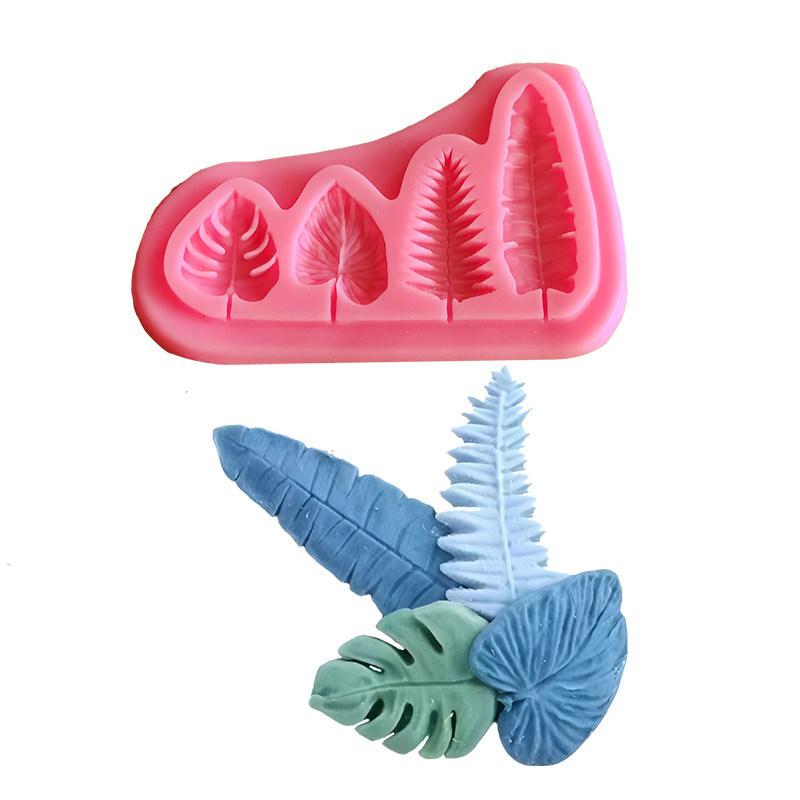 Moldes de silicona de hojas de - Kitchen Appliances Baking reseña y precio
