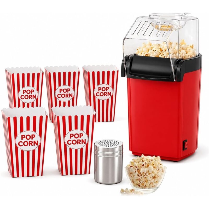 Máquina de Palomitas de Maíz d - Air Popcorn Maker reseña y precio