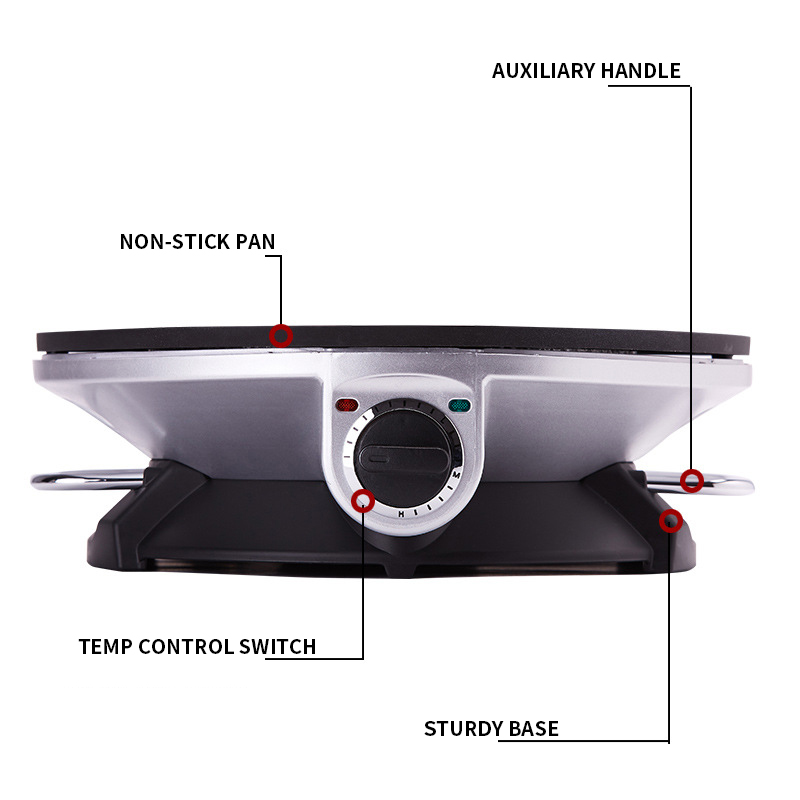 Máquina para Hacer Crepas, Sar - Electric Griddle Pancake reseña y precio