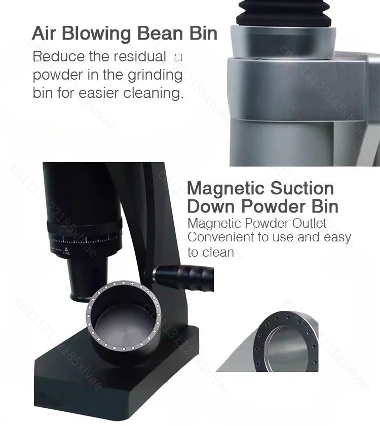 Molinillo de café manual de 63 - Coffee Grinder Burr reseña y precio