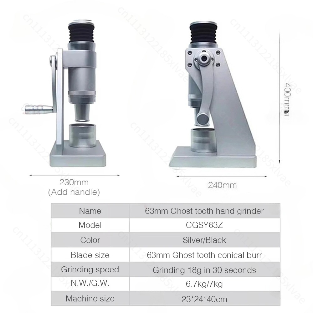 Molinillo de café manual de 63 - Coffee Grinder Burr reseña y precio