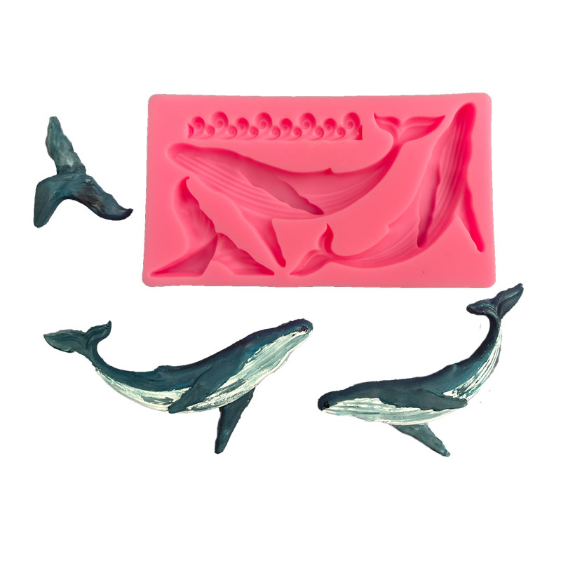 Molde de silicona de ballena D - Kitchen Appliances Baking reseña y precio