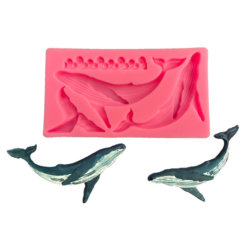 Molde de silicona de ballena D - Kitchen Appliances Baking reseña y precio
