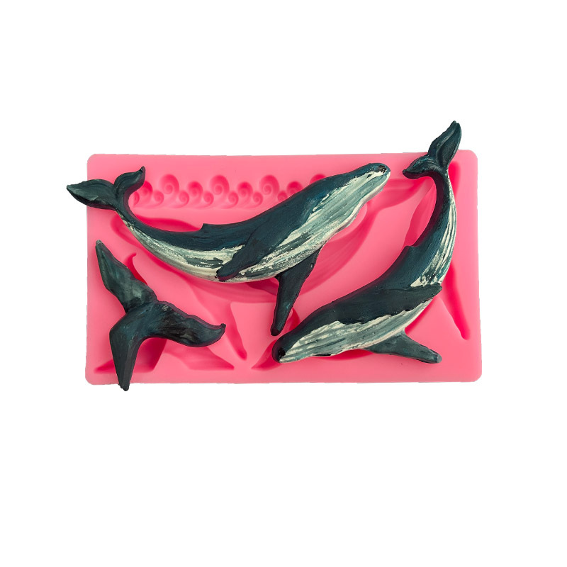 Molde de silicona de ballena D - Kitchen Appliances Baking reseña y precio