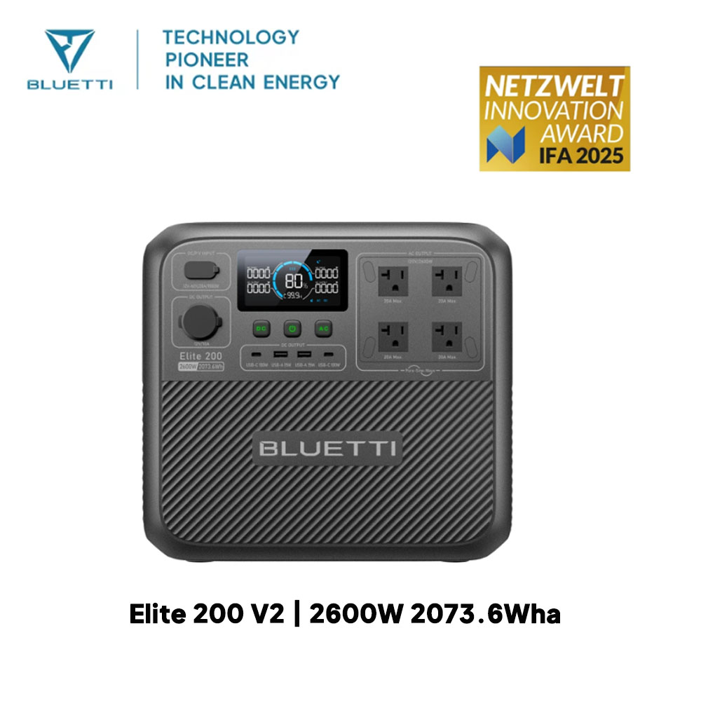 【Renew】BLUETTI Elite 200 V2 Es - Bread Maker Machine reseña y precio