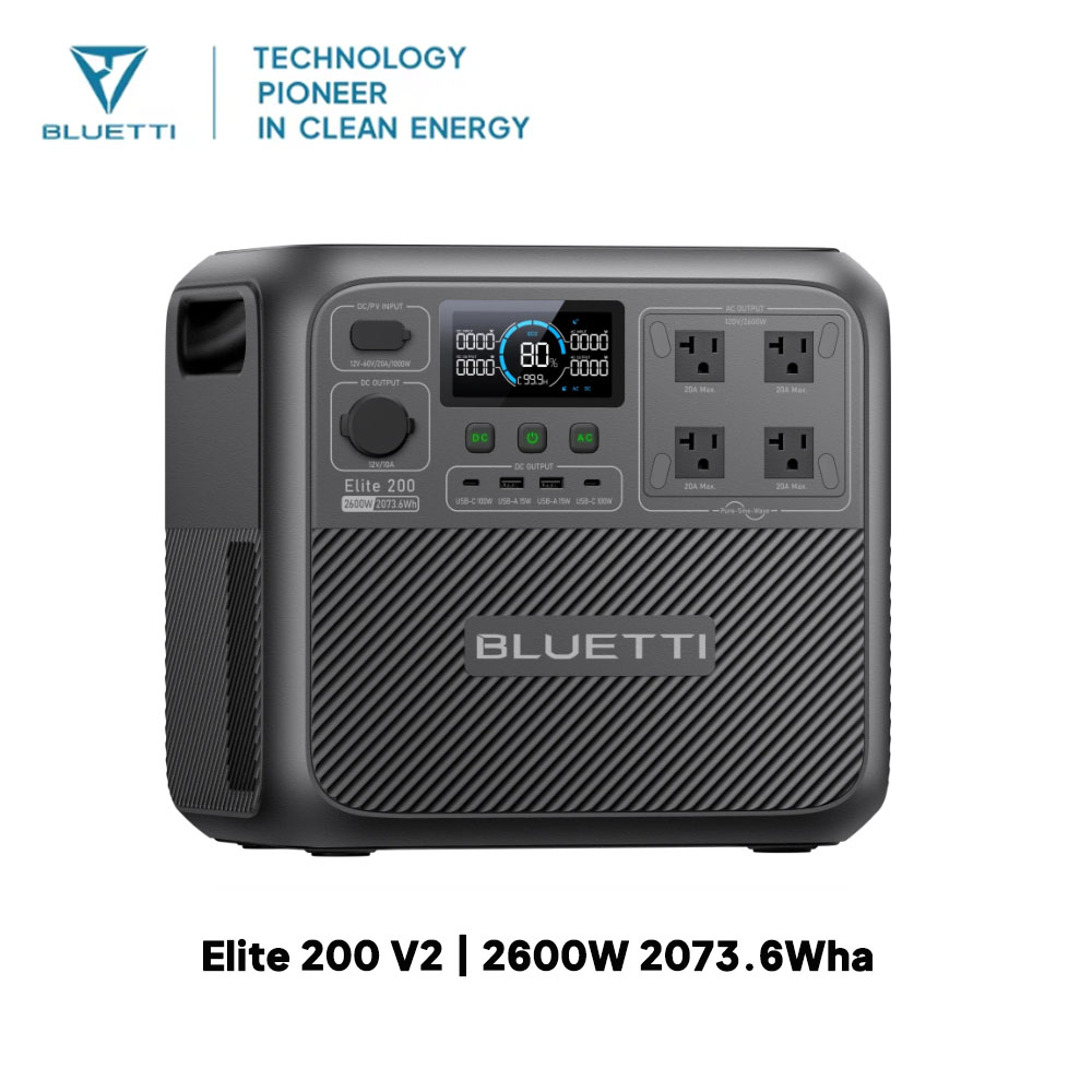 【Renew】BLUETTI Elite 200 V2 Es - Bread Maker Machine reseña y precio
