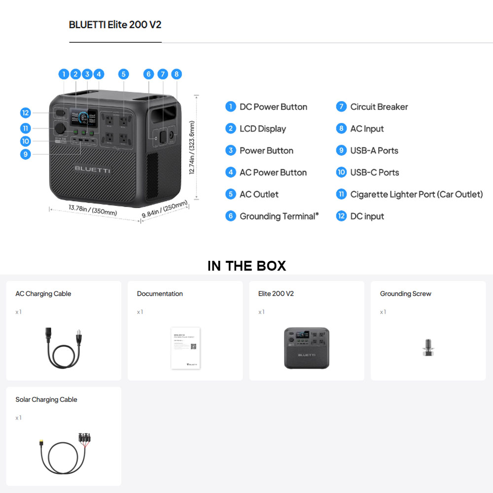 【Renew】BLUETTI Elite 200 V2 Es - Bread Maker Machine reseña y precio