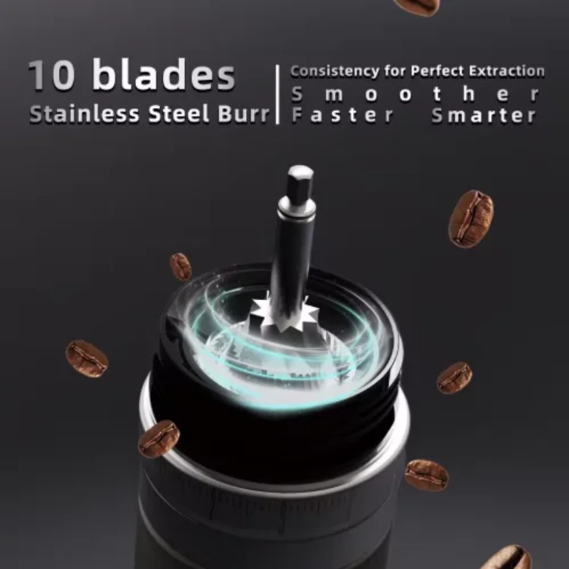 Molinillo de Café Inalámbrico  - Coffee Grinder Burr reseña y precio